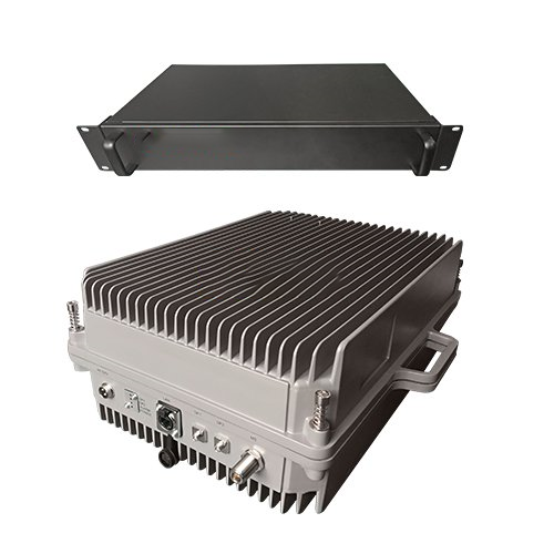  古田TETRA800数字警用集群数字光纤直放站远近端机